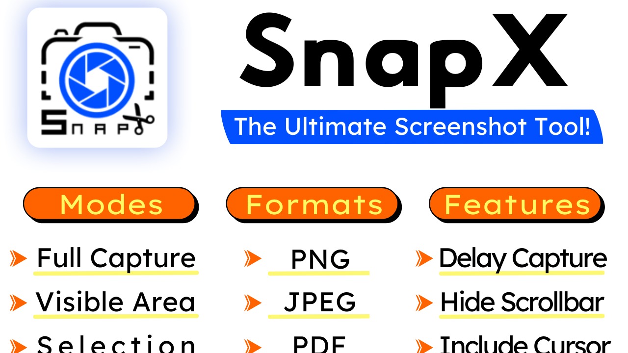 SnapX Precision Element Snapper Chrome Extension