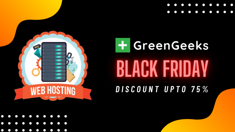 GreenGeeks Black Friday Deals