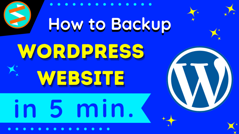 How to Backup WordPress site for Free